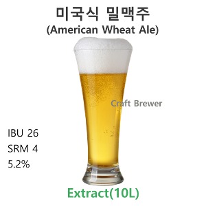 미국식밀맥주(Extract-10L)